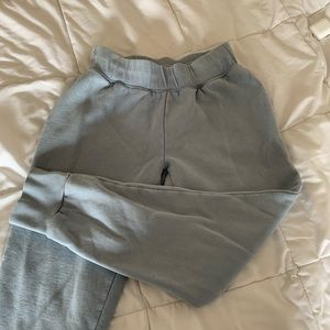 Aritzia sky blue sweatpants